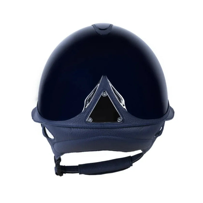 Premium Glossy Swarovski Eclipse Hjelm - Blå